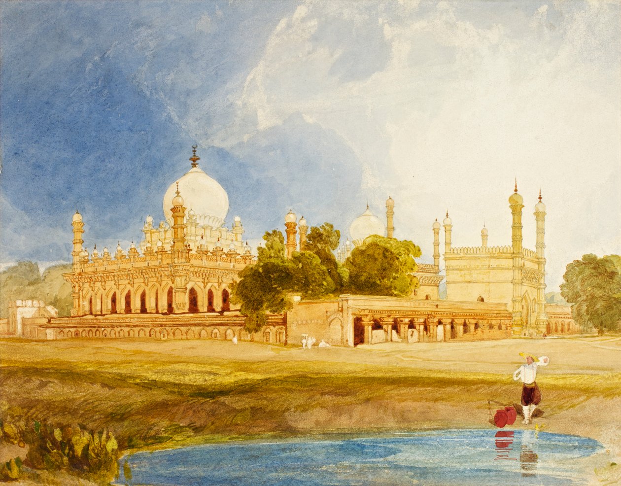 Le Palais de Hyder Ali Khan, Rajah de Mysore, c.1825 - John Sell Cotman