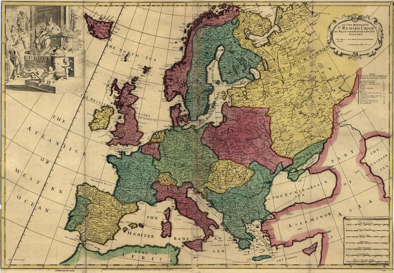 Europe - John Senex