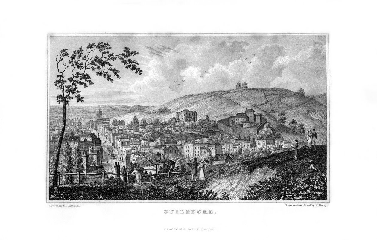 Guildford, Surrey, 1829 - John Shury
