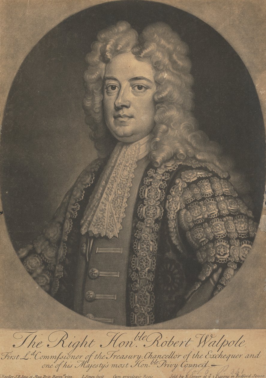 Sir Robert Walpole - John Simon