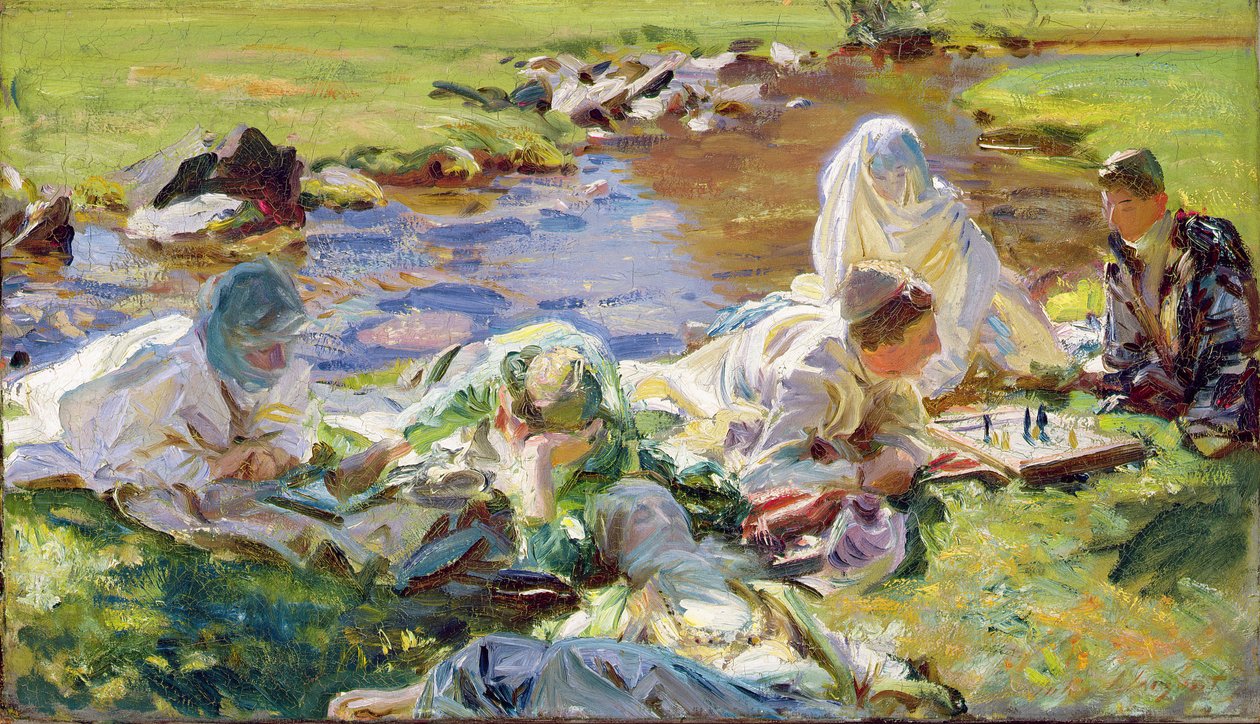 Dolce far niente, vers 1907 - John Singer Sargent