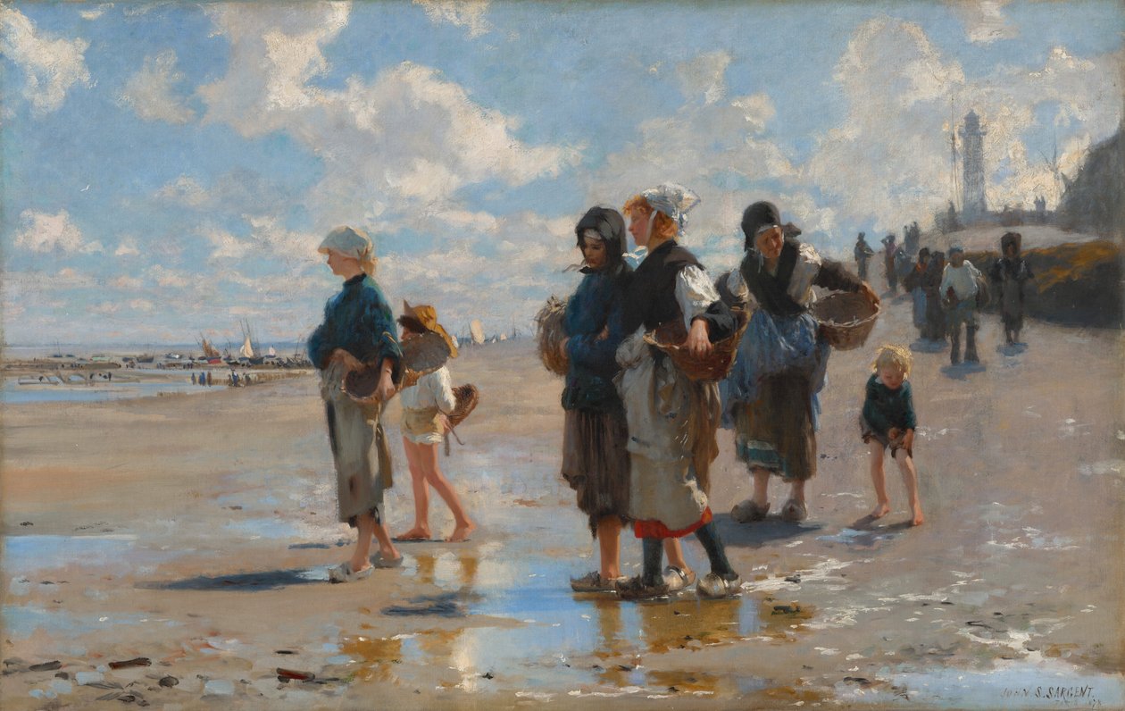 En route pour la pêche - John Singer Sargent