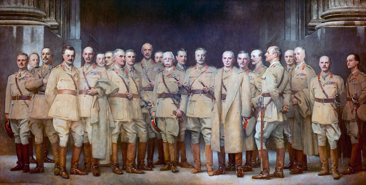 Officiers généraux de la Première Guerre mondiale - John Singer Sargent