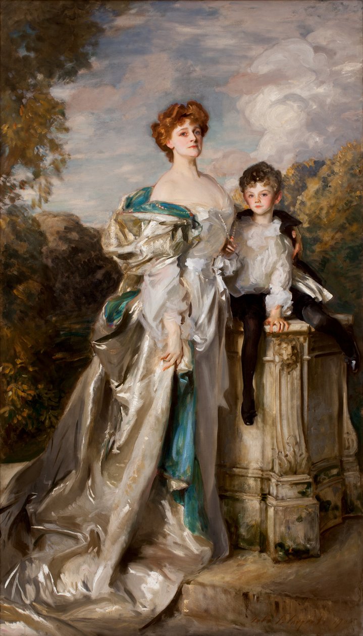Lady Warwick et son Fils, 1905 - John Singer Sargent