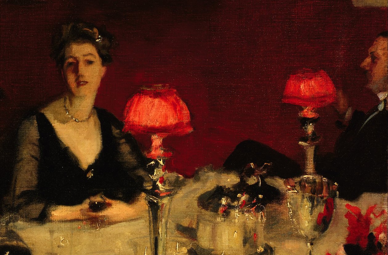 Le Verre de porto (détail) - John Singer Sargent
