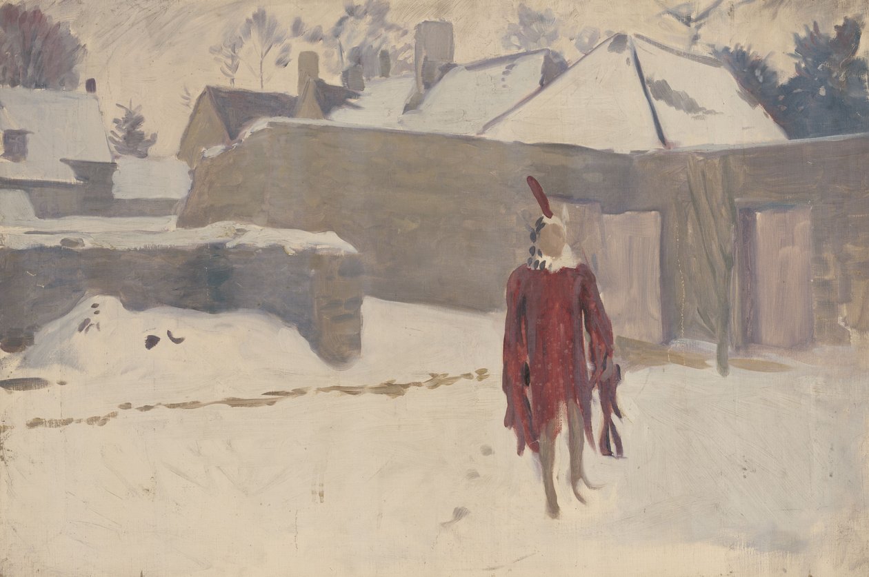 Mannequin dans la neige - John Singer Sargent