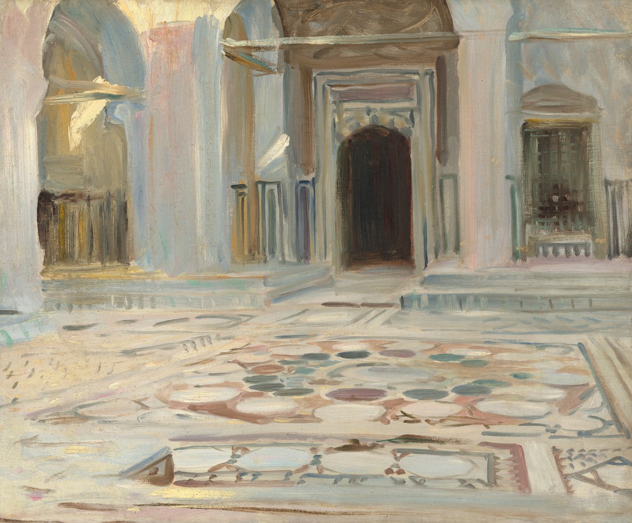 Pavement, Le Caire, 1891 - John Singer Sargent