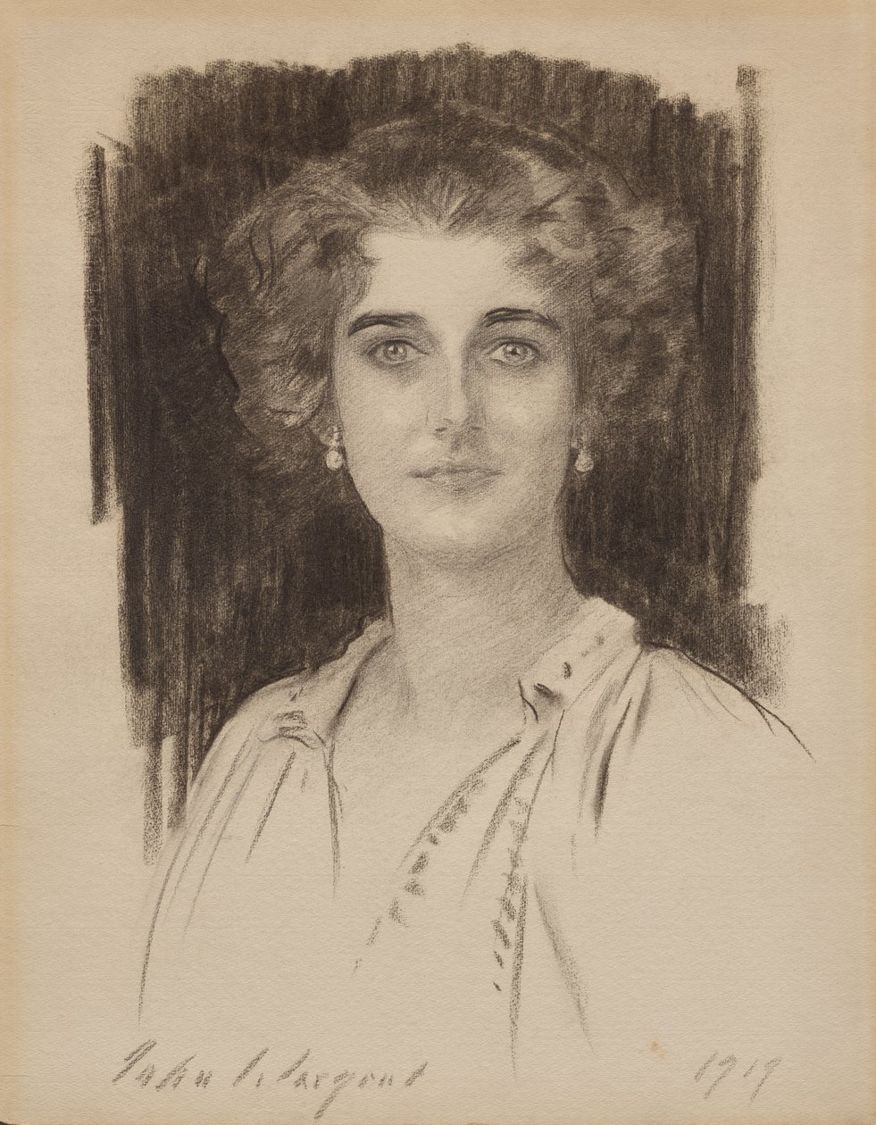 Portrait de Dorothy Draper - John Singer Sargent