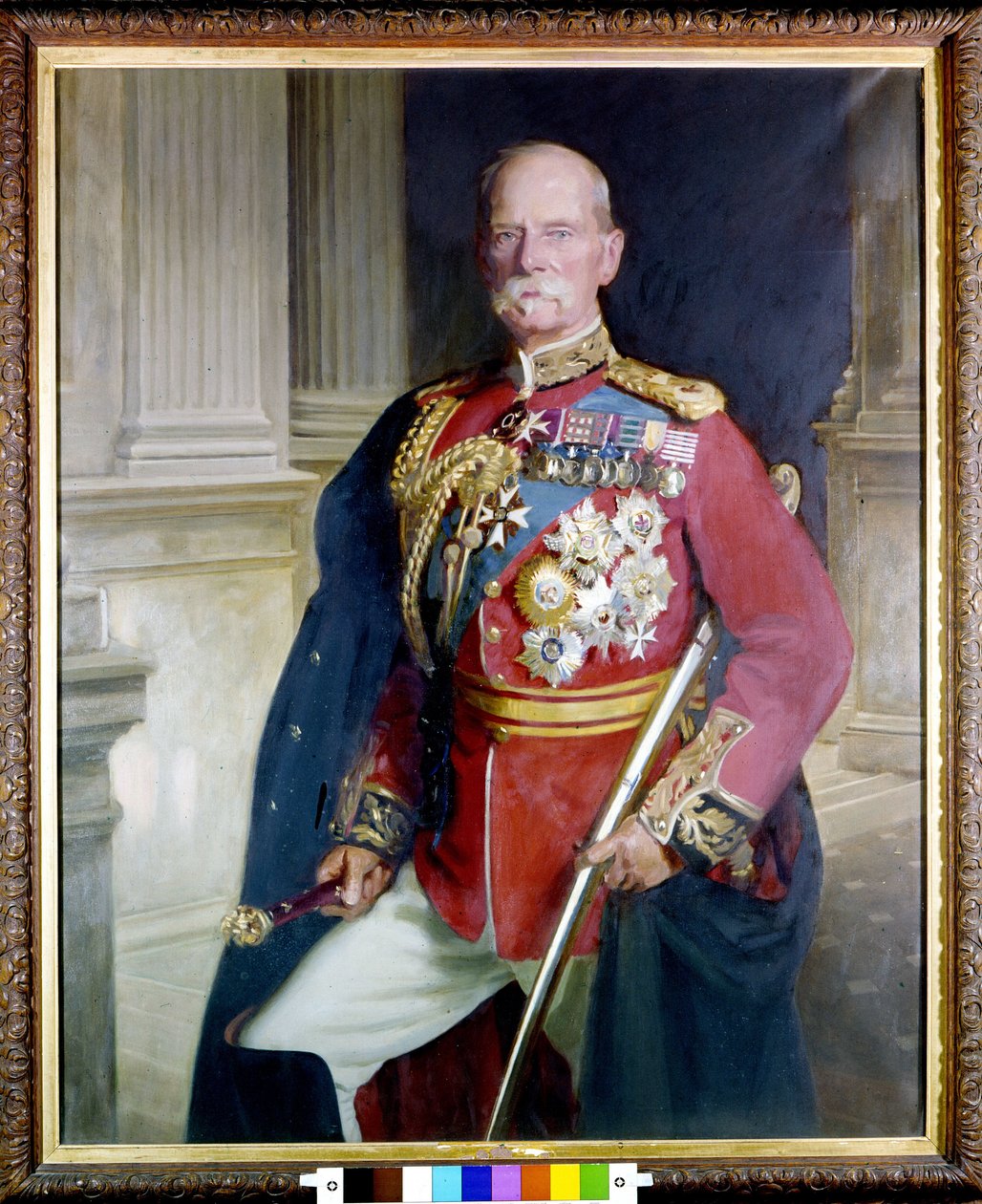Portrait du général Sir Frederick Sleigh Roberts (1832-1914) Peinture de John Singer Sargent (1856-1925). 1906 Londres National Portrait Gallery - John Singer Sargent