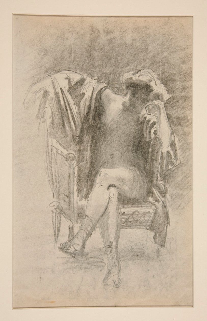 Figure assise - John Singer Sargent