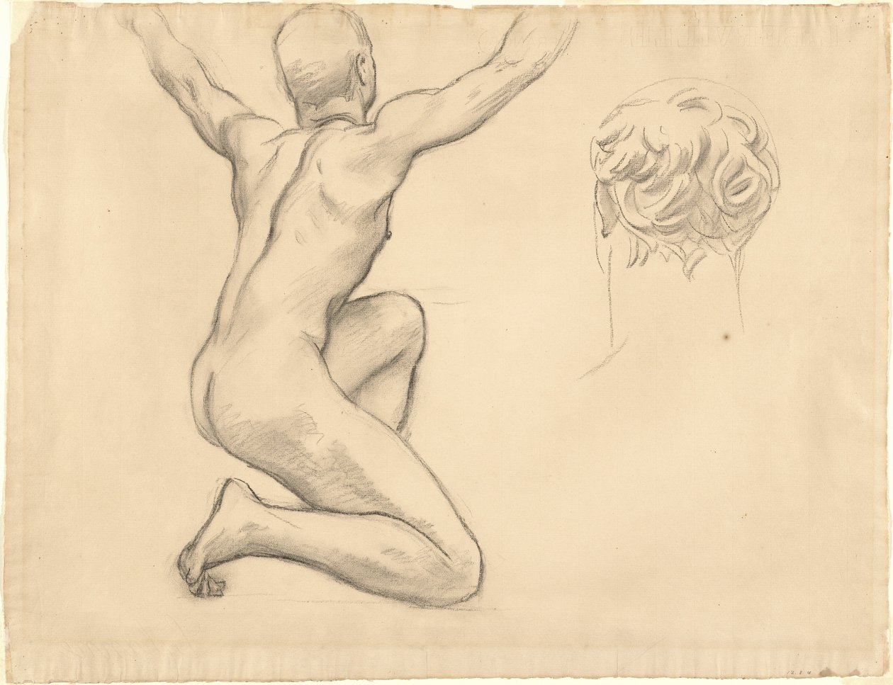 Études pour Le dévoilement de la vérité - John Singer Sargent