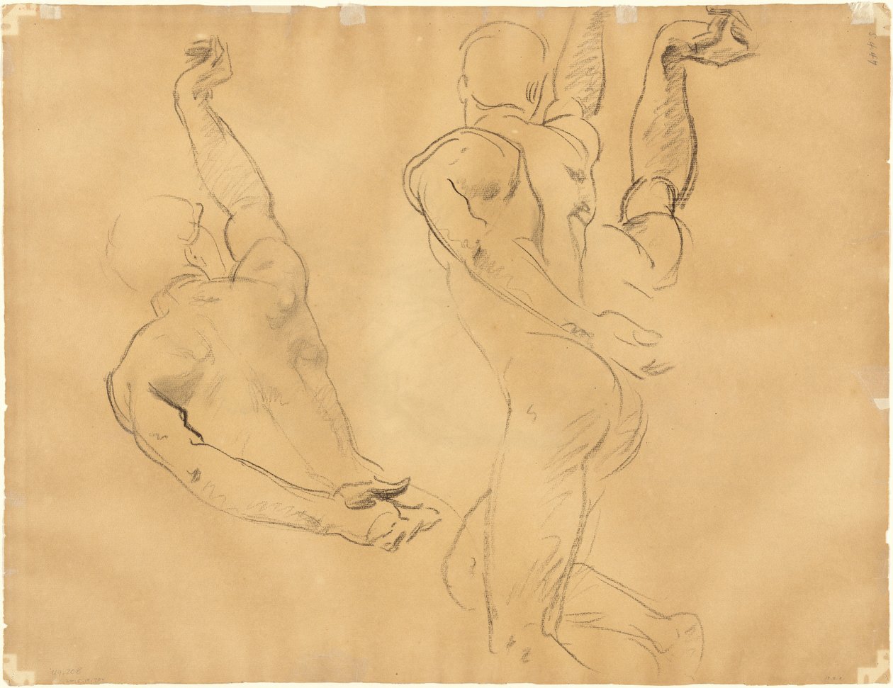 Études de nus masculins, 1918-1919 - John Singer Sargent