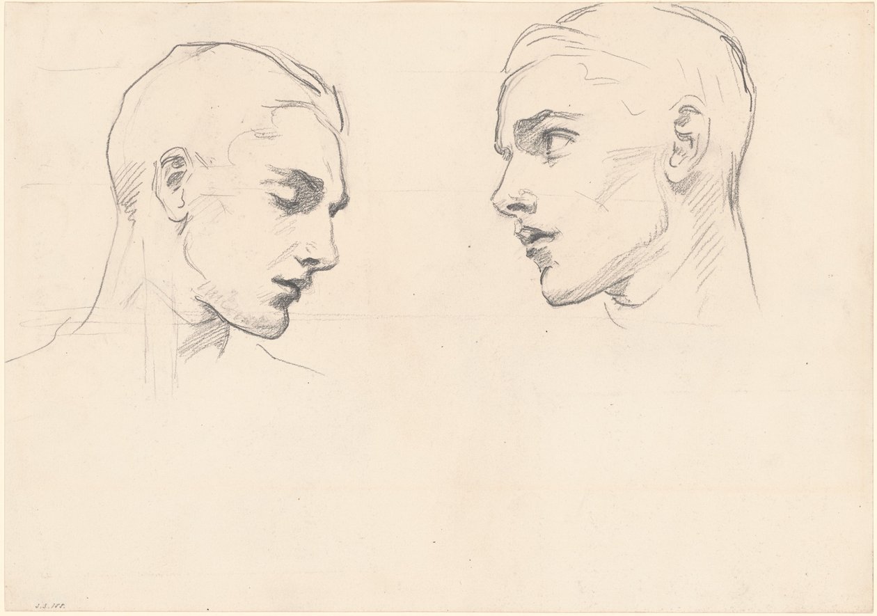 Études de la tête d