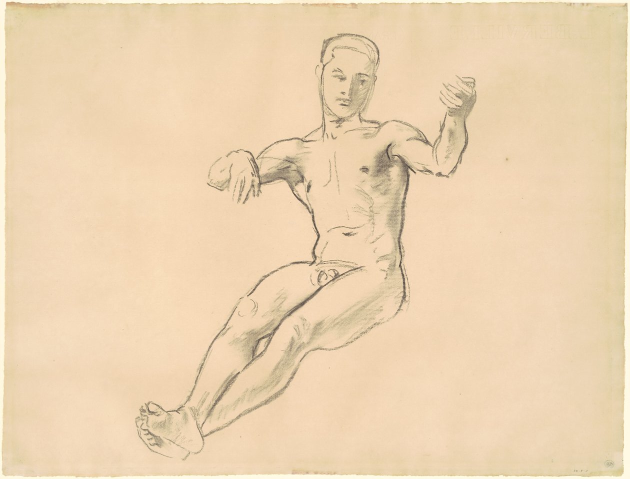 Étude pour Arion - John Singer Sargent