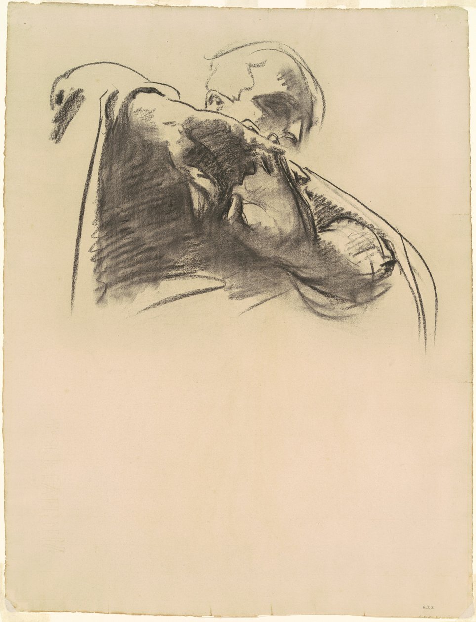 Étude pour La Crucifixion et la Mort de Notre Seigneur, 1909-1916 - John Singer Sargent