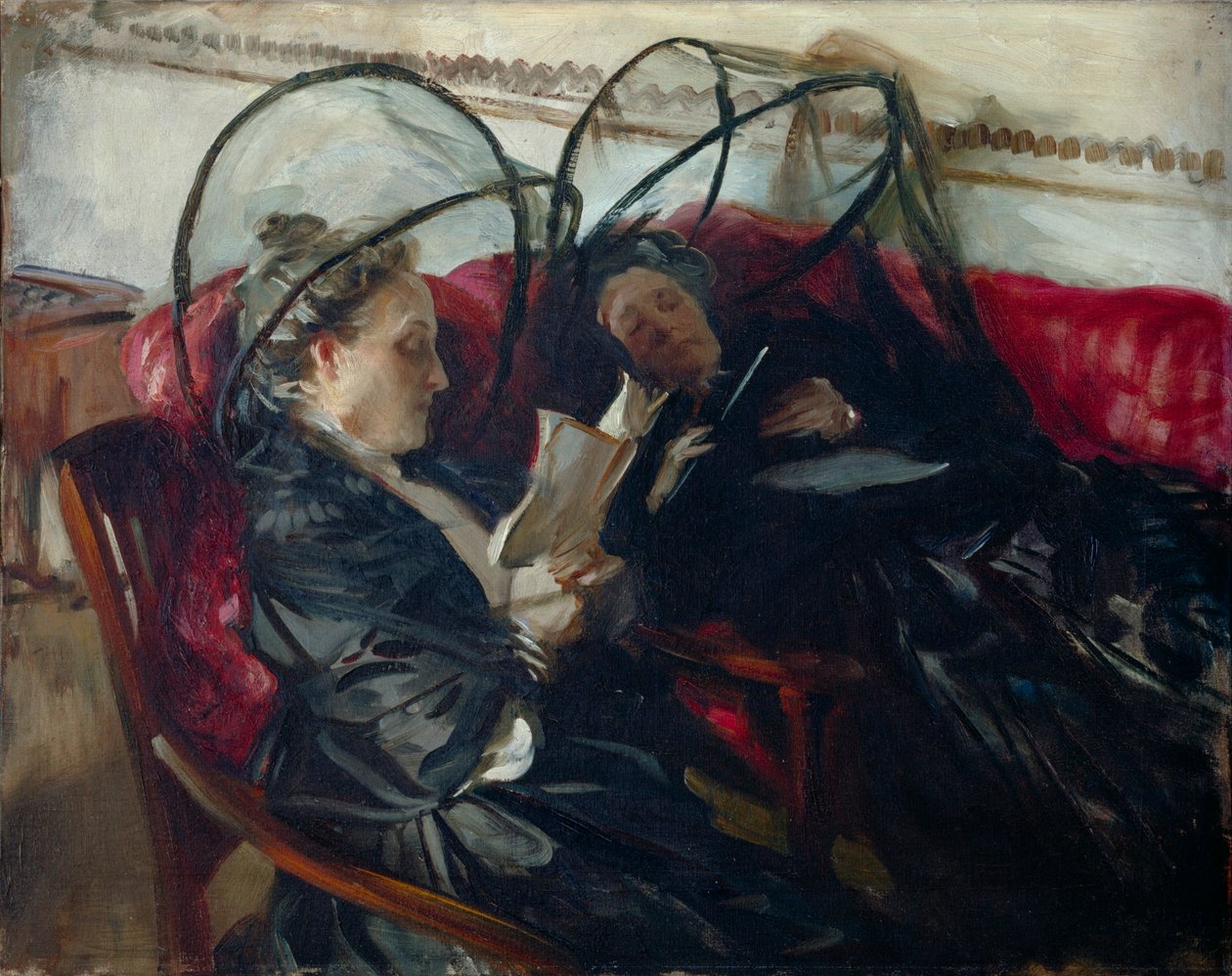 Suédois :  Moustiquaires Myggnät - John Singer Sargent