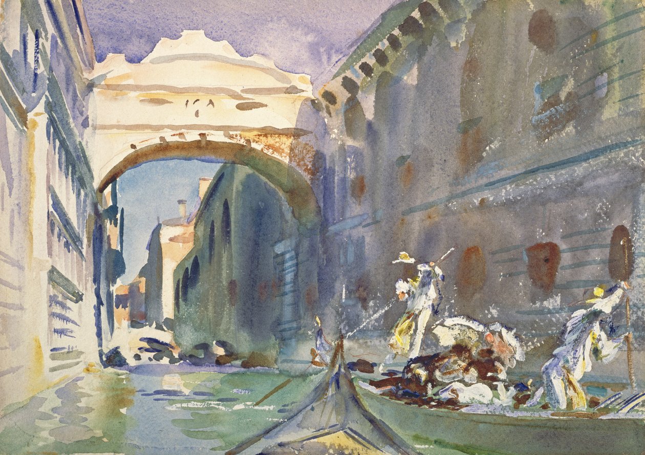 Le Pont des Soupirs, c.1905-08 - John Singer Sargent