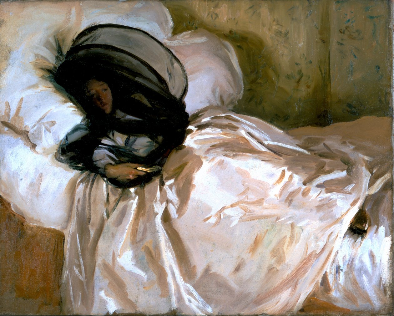 La moustiquaire - John Singer Sargent