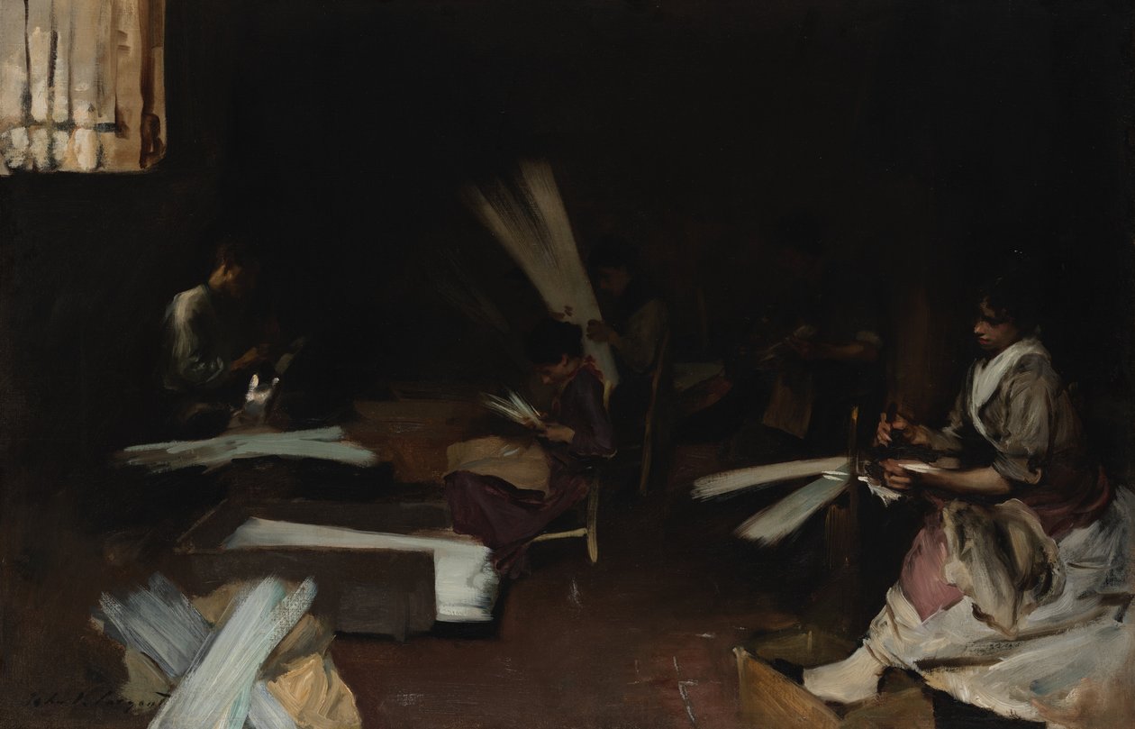 Travailleurs du verre vénitien - John Singer Sargent