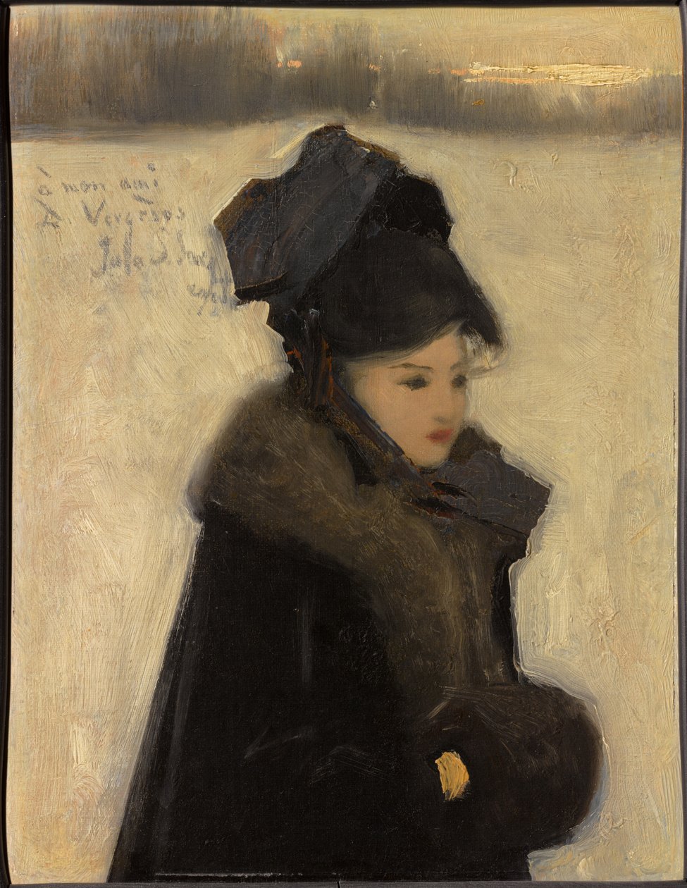 Femme aux fourrures - John Singer Sargent