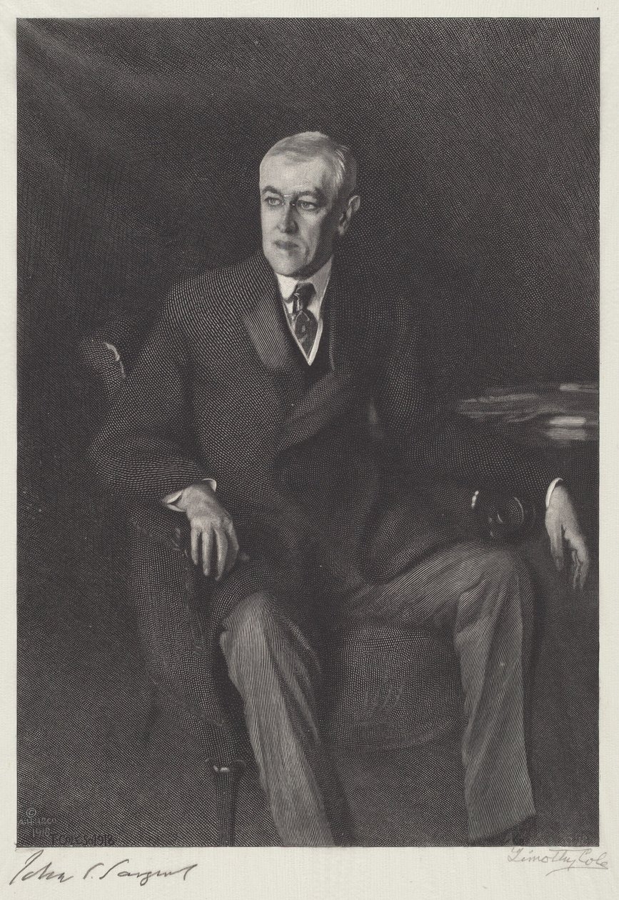 Woodrow Wilson - John Singer Sargent