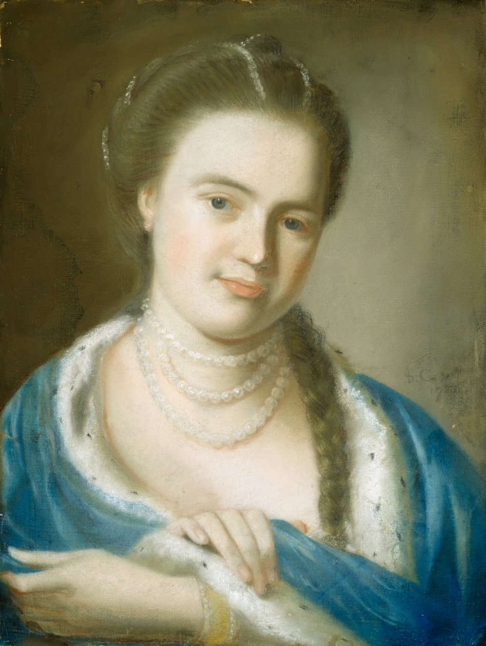 Portrait de Mme Gawen Brown (Elizabeth Byles), 1763 - John Singleton Copley
