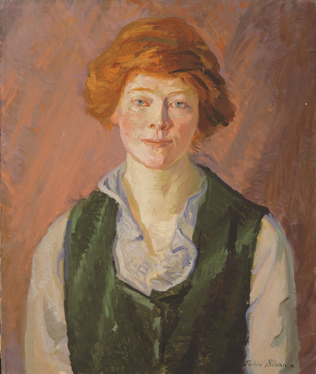Gilet vert (Jennie Doyle) 1914-15 - John French Sloan