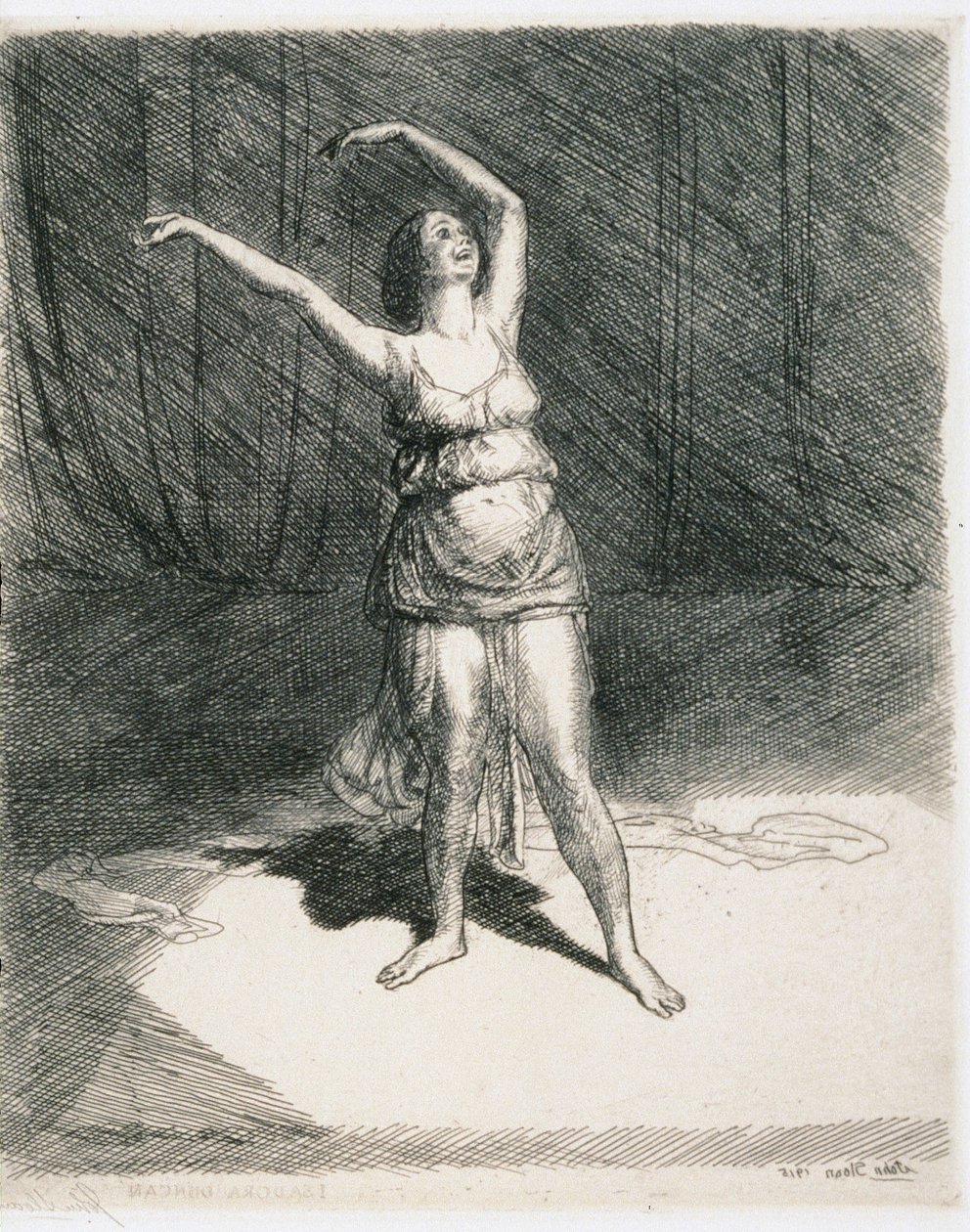 Isadora Duncan - John French Sloan