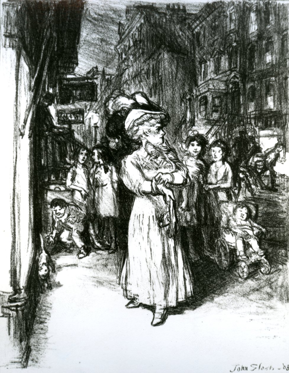 Sixième Avenue et 30ème Rue - John French Sloan