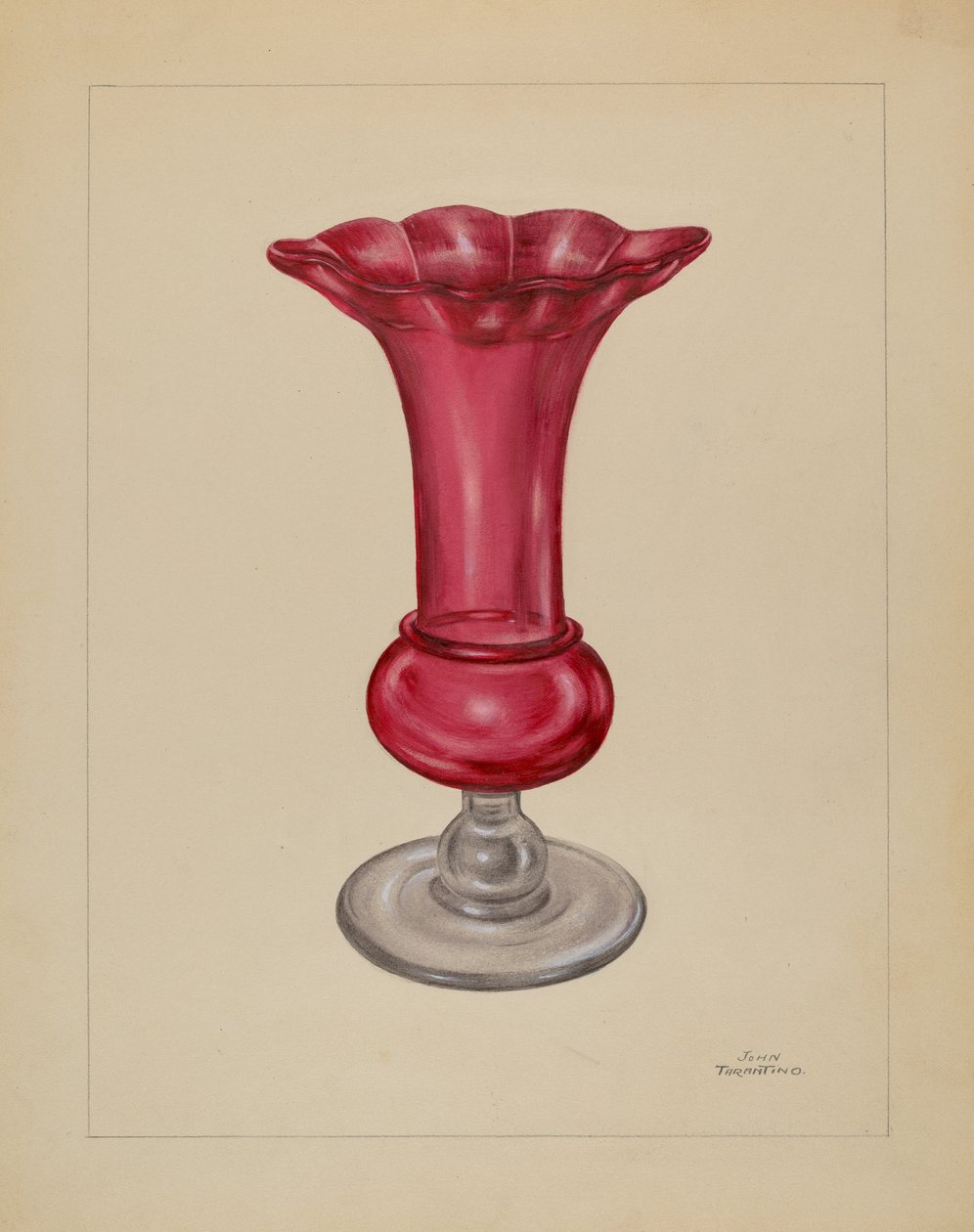 Vase, vers 1936 - John Tarantino