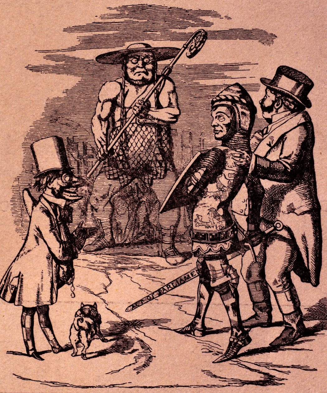 Caricature de Punch par Sir John Tenniel - John Tenniel