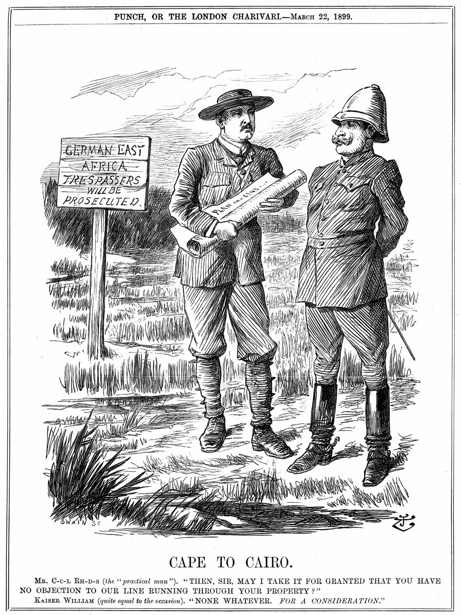 Cecil John Rhodes (1852-1902) homme d