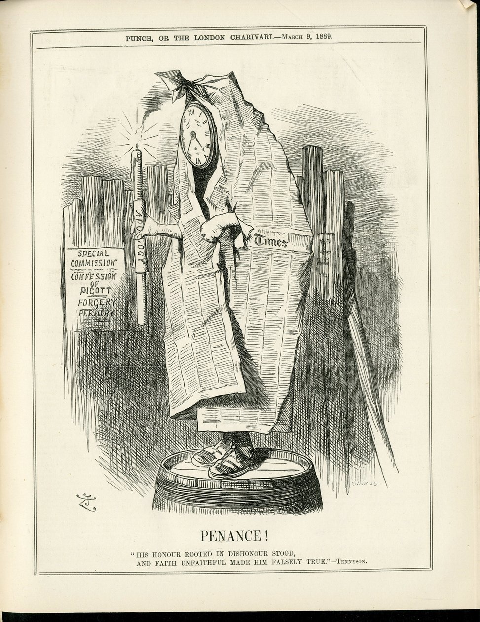 Illustration de John Tenniel dans Punch - John Tenniel