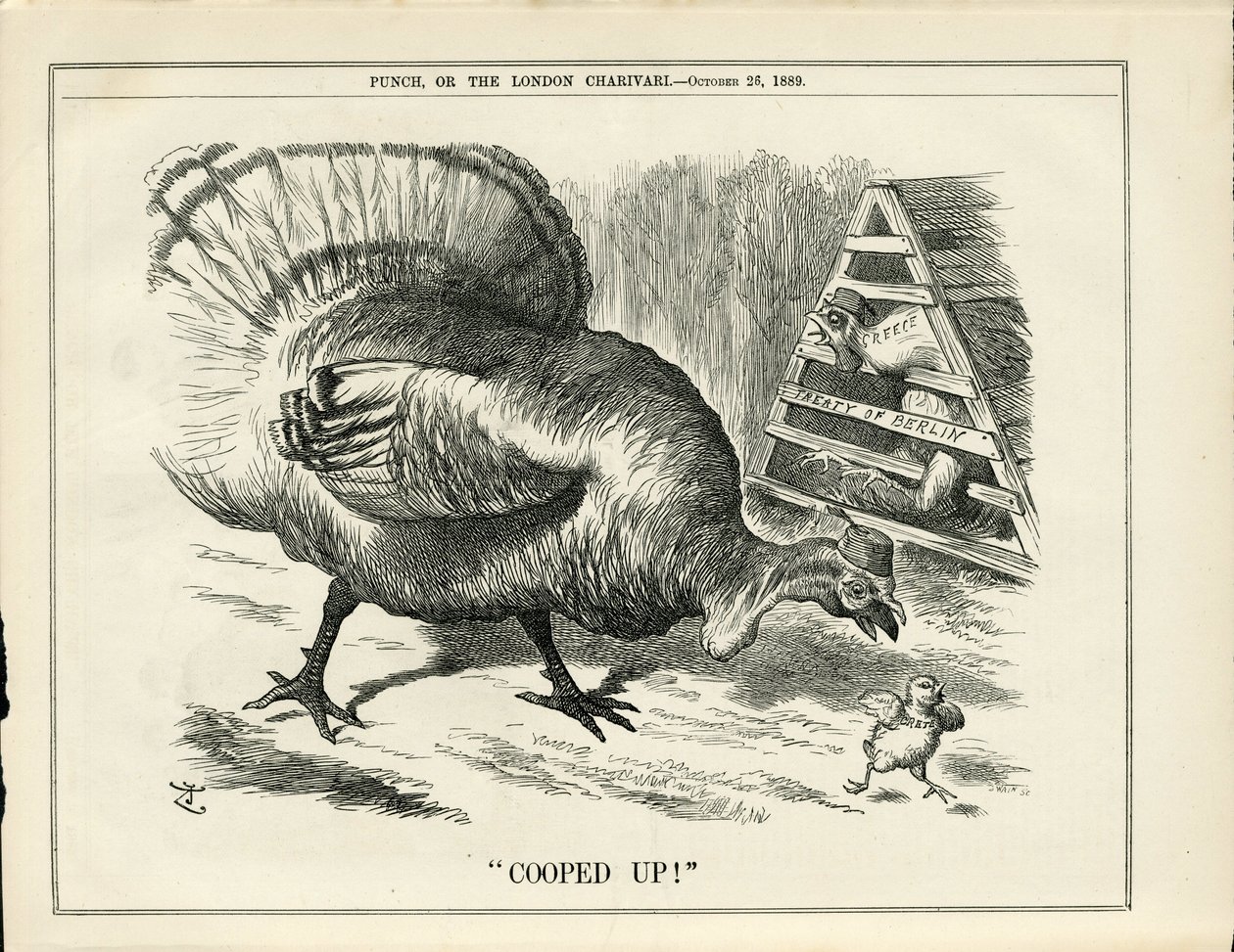 Illustration de John Tenniel (1820-1914) dans Punch - John Tenniel