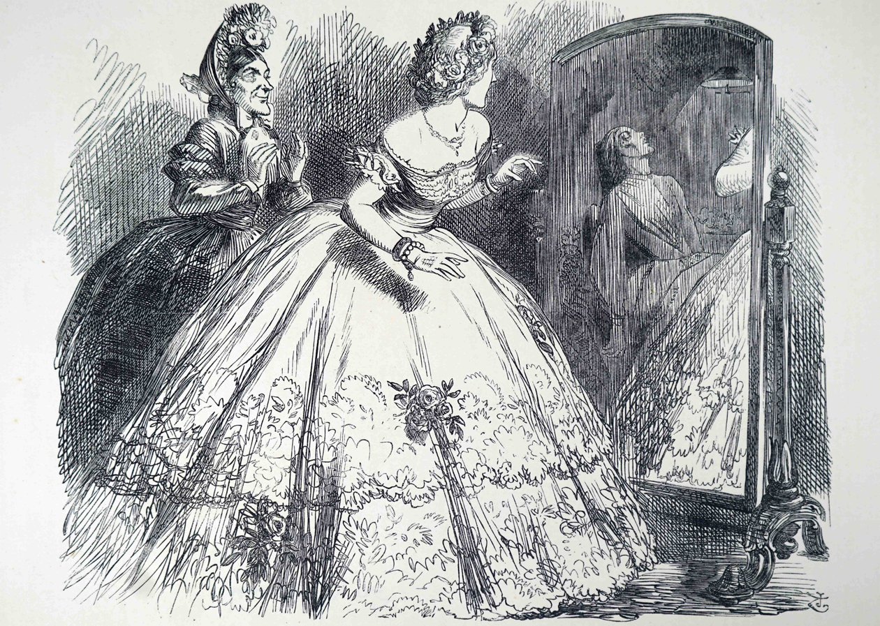 La Dame hantée - John Tenniel