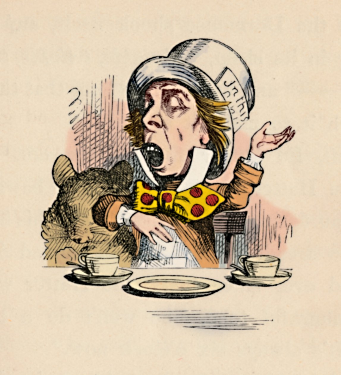 Le Chapelier fou, 1889 - John Tenniel
