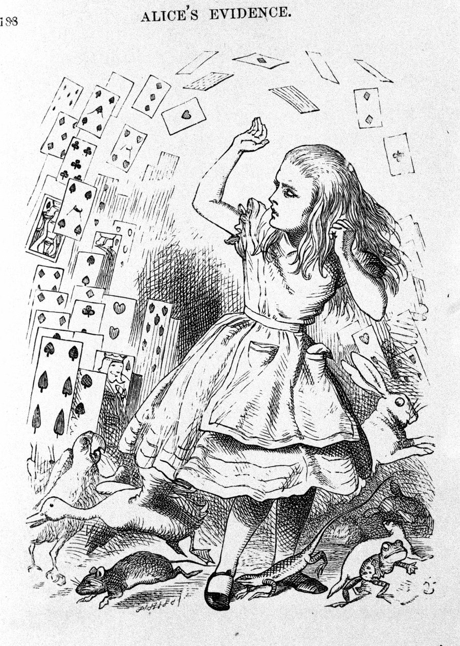 Les cartes à jouer - dans "La nursery" "Les aventures d