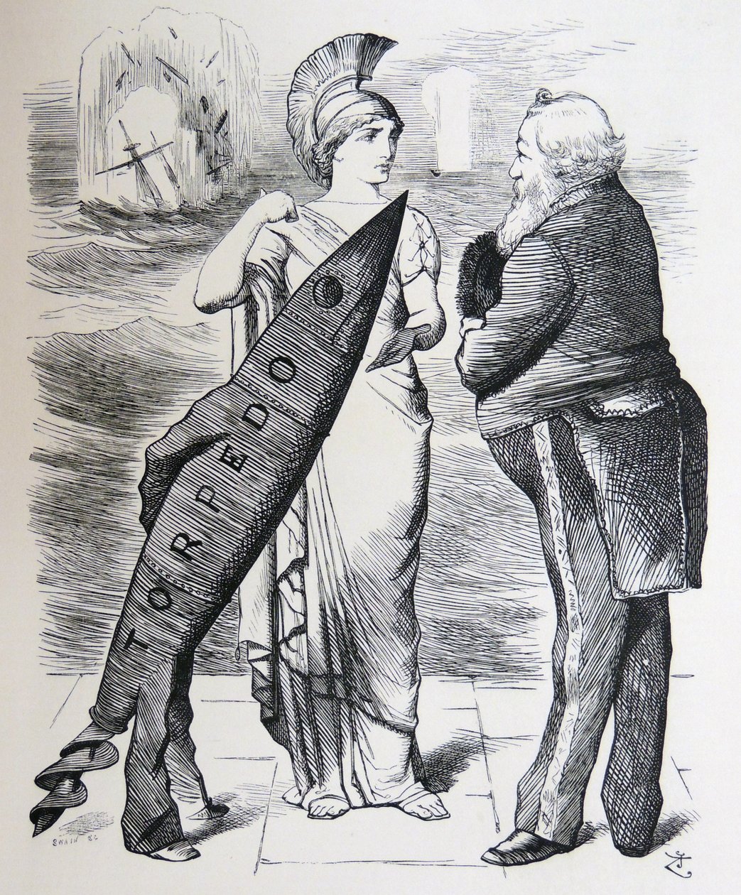 Torpille Whitehead - John Tenniel