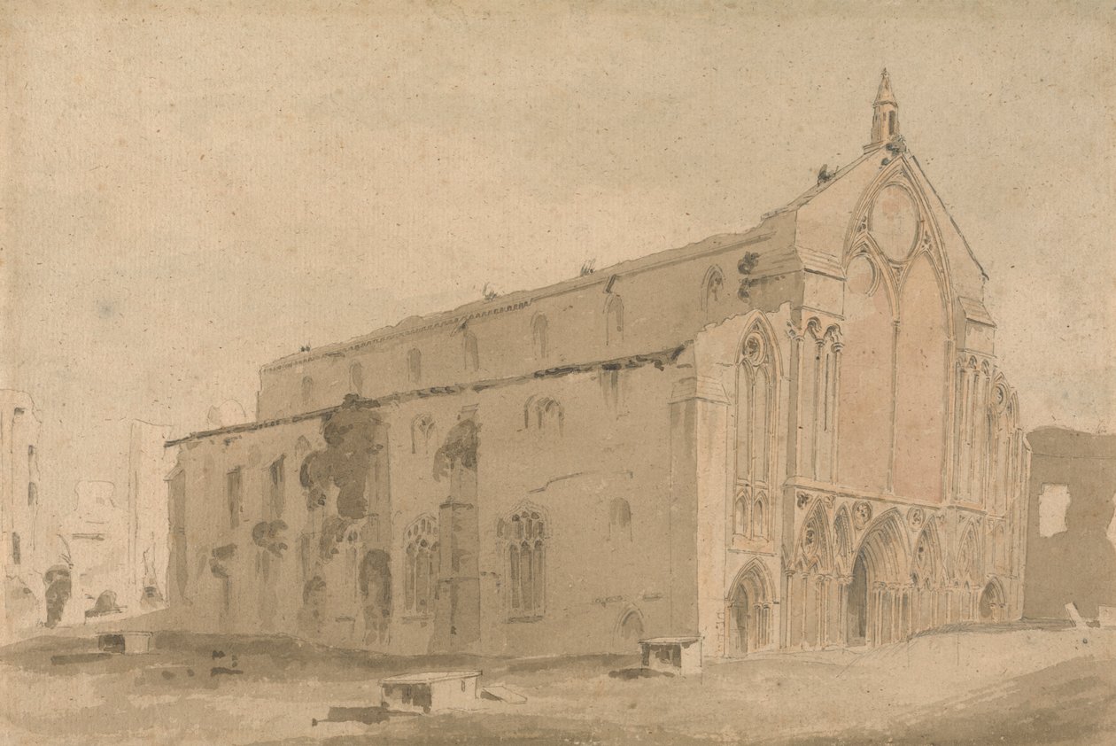 Prieuré de Binham - John Thirtle