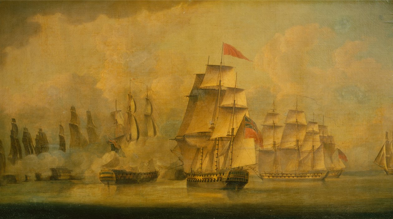 Bataille du détroit de Malacca, 15 février 1804 - John Thomas Serres
