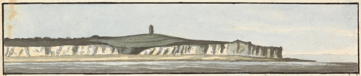 Le South Foreland (un des trois dessins sur un montage) - John Thomas Serres