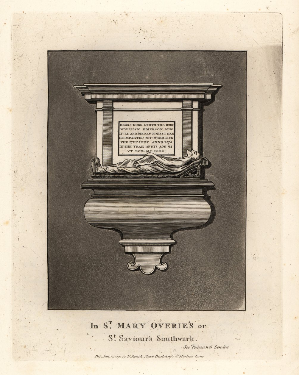 Effigie funéraire et monument à l