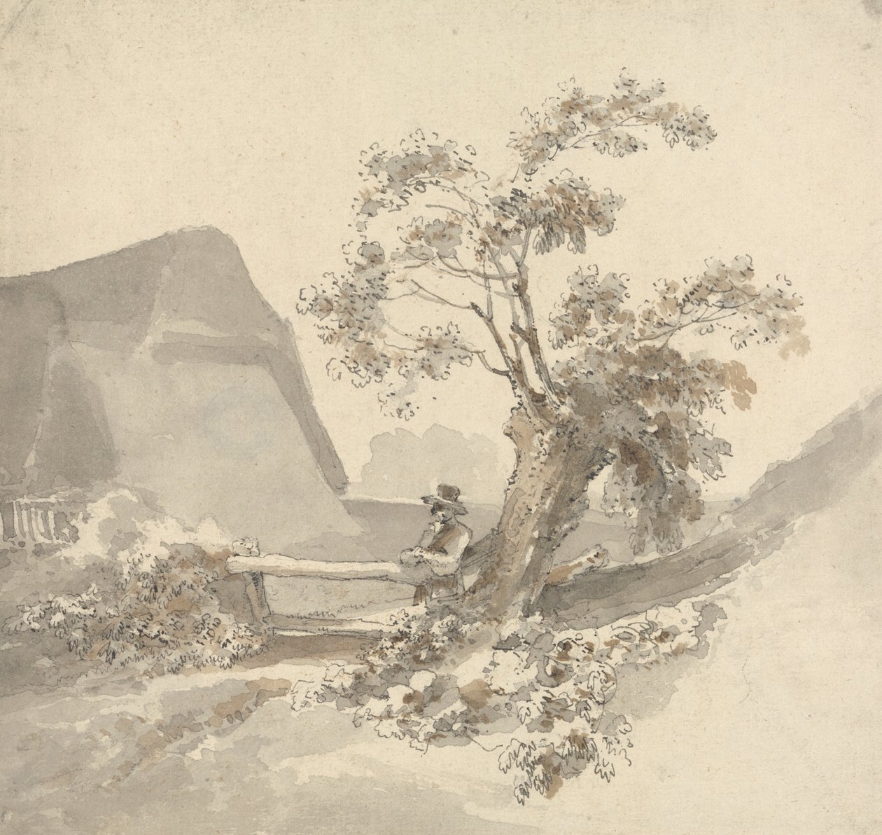 Homme à côté d