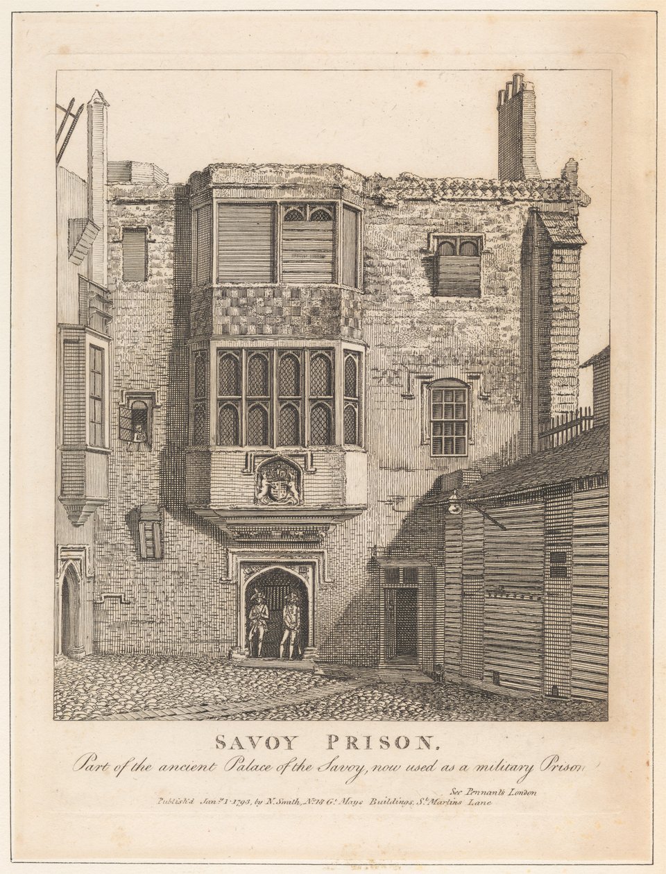 Prison de Savoy - John Thomas Smith