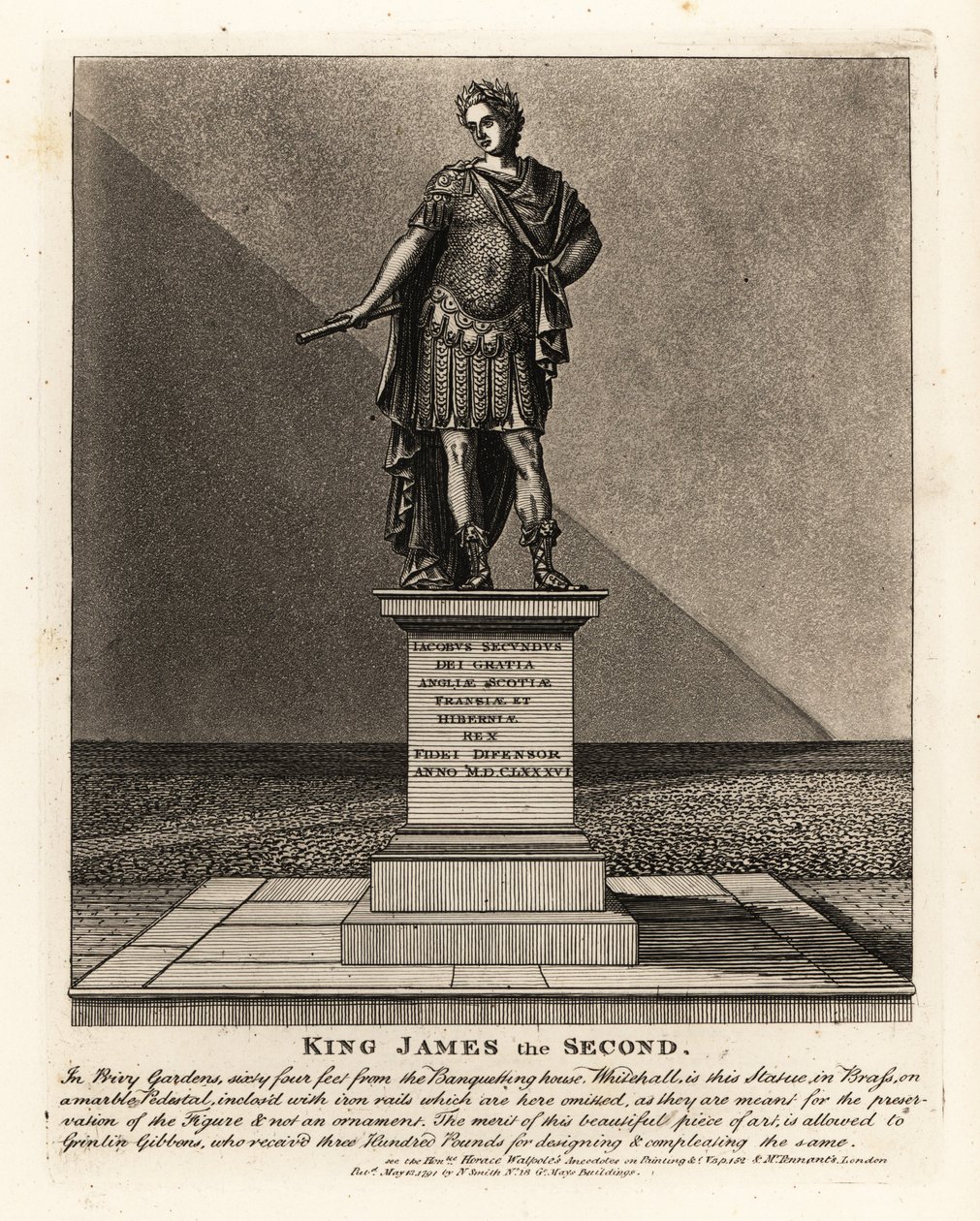 Statue du roi Jacques II d