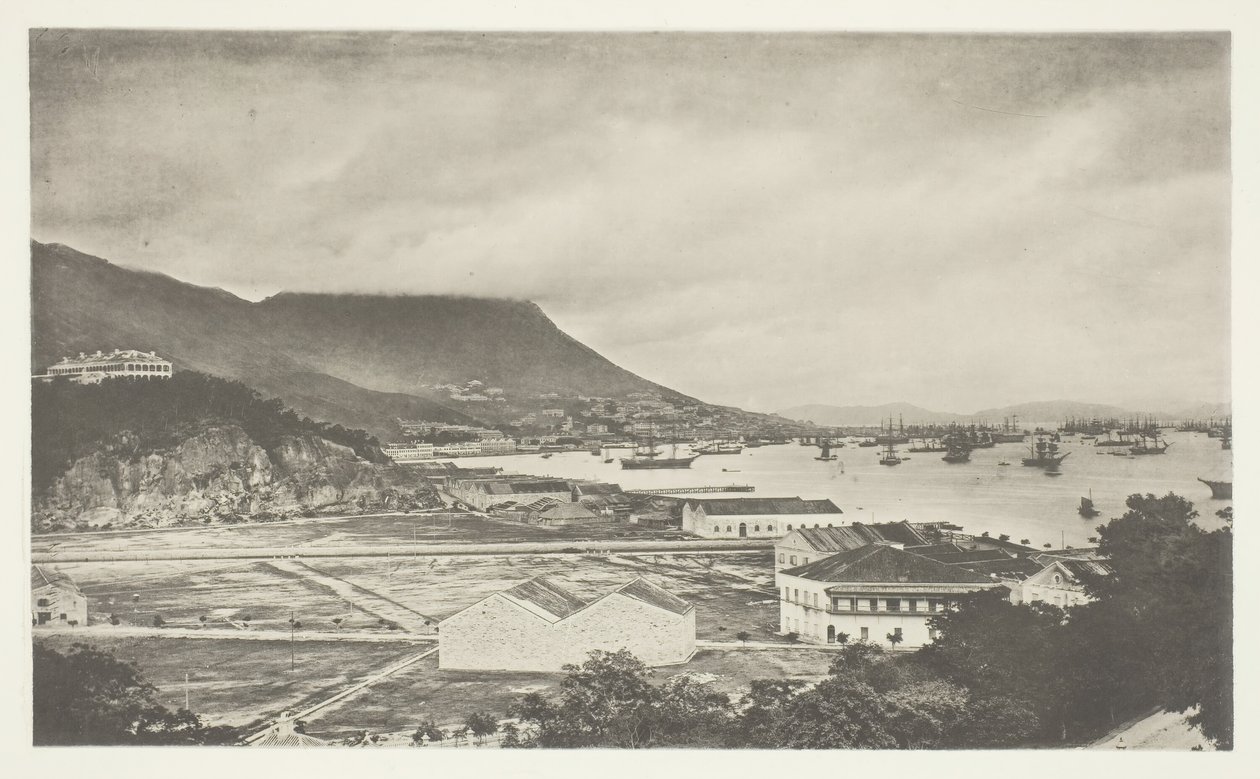 Ville Victoria, Hong-Kong, vers 1868 - John Thomson