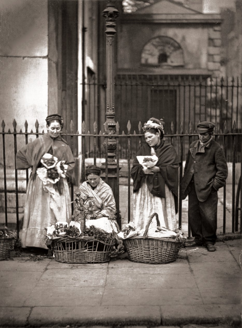La marchande de fleurs de Covent Garden, de 