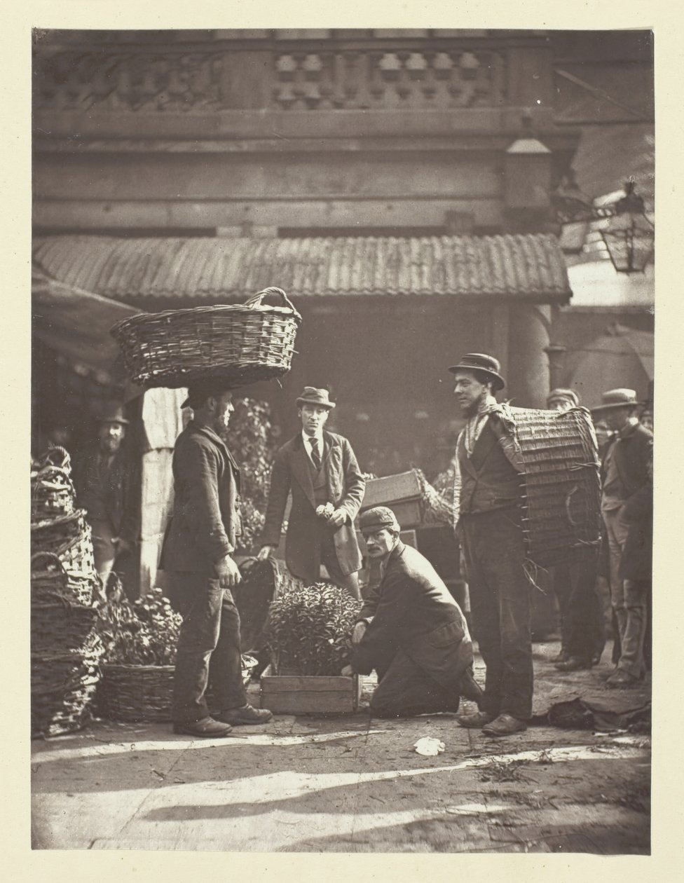 Travailleurs de Covent Garden, 1881 - John Thomson