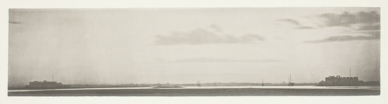 Hoi-How, le nouveau port de traité proposé, île de Hainan, vers 1868. - John Thomson