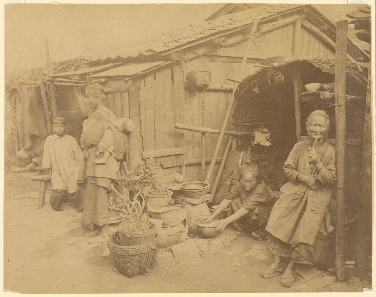 La vie à Canton - John Thomson